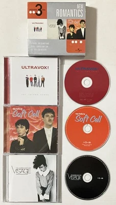 New Romantics 3x Cd Set Ultravox Island Years Visage Damned Soft Cell Say Hello - Image 1 of 4