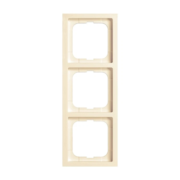 1St. Busch-Jaeger 1723-182K future linear-3-fach Rahmen future linear elfenbeinw - Bild 1 von 1