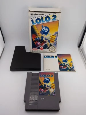 Adventures of Lolo 2- Nintendo Entertainment System (NES, 1991 PAL) Complete CIB - Image 1 of 4