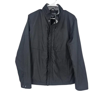 SCOTTeVEST Epic Travel Jacket Mens Black 24 Pockets Full Zip Outdoor Size M - Image 1 of 4