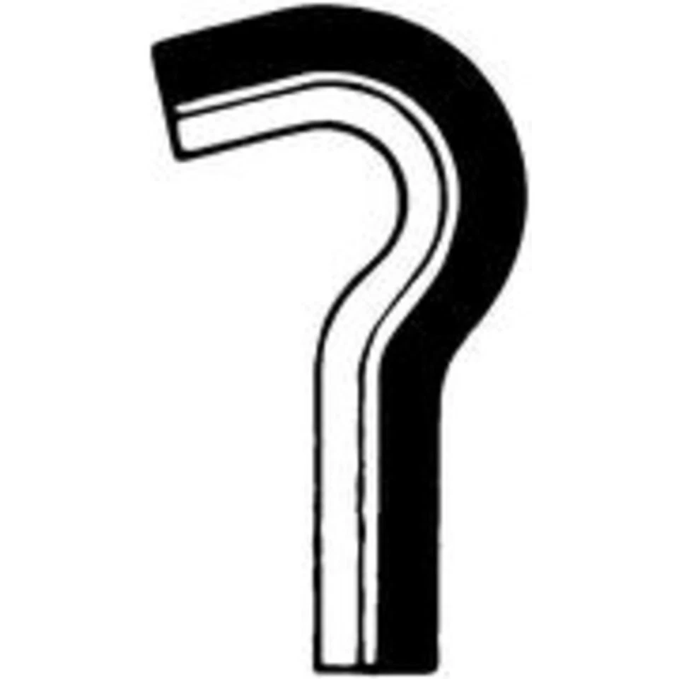 19605 Gates Heater Hose for Olds Chevy De Ville Ram Truck Fury Cadillac Seville Foto 1 de 1