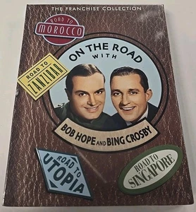 On the Road with Bob Hope and Bing Crosby (DVD, 2004) 4 Movie Collection NEW OOP - Bild 1 von 2