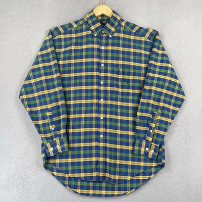 Vintage GAP Shirt Men’s Medium Madras Plaid Colorful Button Down Long Sleeve Y2K - Image 1 of 4