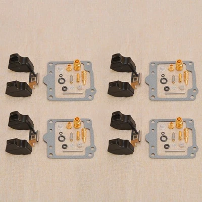 Kit 4 Carburador Reparación Flotador Apto para Kawasaki KZ1000 KZ 1000 M K R J 81-83 Nuevo Foto 1 de 4