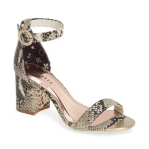 Sandalia serpiente Manyap TED BAKER LONDON talla 38 NUEVA EN CAJA - Imagen 1 de 15