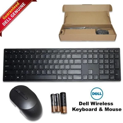 Dell KM5221W Premier Multi-Device Wireless Combo Keyboard & Mouse Brand New US - Image 1 of 2