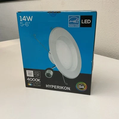 Hyperikon HyperDownlight6-402 LED 5-6” Downlight 14W 4000K Daylight Glow - Image 1 of 3