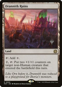 1x Drannith Ruins PROMO - NM - March of the Machine - SPARROW MAGIC - Picture 1 of 1