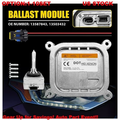 Para Chevrolet Traverse 2018-2020 Faro de xenón Unidad de lastre HID Módulo Encendedor Foto 1 de 4