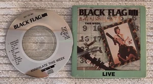 Black Flag - Annihilate this Week CD (1986) 3 inch CD Mini Single - Picture 1 of 2