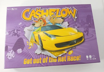 2017 Rich Dad CASHFLOW Learn Financial Investing Board Game NEW - OPEN BOX! - Image 1 of 4