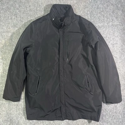 Chaqueta Tumi Para Hombre Grande Negra T Tech Softshell Polizón Capucha Cremallera Completa Lluvia Viaje Foto 1 de 4