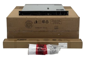 New HPE ProLiant DL20 GEN10 Plus  E-2336 16GB RAM 4xSFFDual PSU 1U Server - Picture 1 of 7
