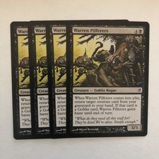 Warren Pilferers 4X - MTG Lorwyn - Common - Creature - LP X4 Playset