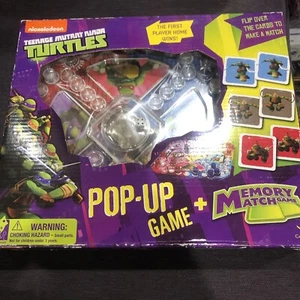 teenage mutant ninja turtles pop up game + memory match game ages 4+ - Picture 1 of 4