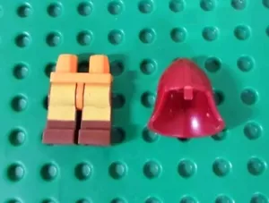 LEGO Last Airbender Avatar Aang Minifigure Solo Gambe ava001 970c88pb01 - Foto 1 di 1