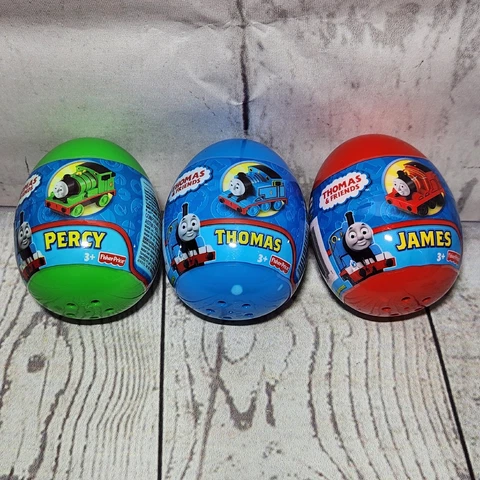 NEW Thomas & Friends Egg Lot Thomas Percy James 2010 Fisher Price Mattel Gullane Cover
