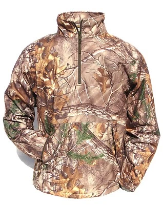 Cabela's Mens Dry-Plus Windproof Waterproof Realtree XTRA Camo Hunting Pullover - Image 1 of 4