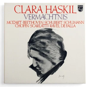 NM THE ART OF CLARA HASKIL Vermachtnis Klavier HOL Philips 6747055 STEREO 9 LP Box - Bild 1 von 4
