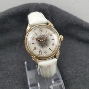 RARE VINTAGE 1950's BULOVA WATERTITE SWISS MECHANICAL HANDWIND MEN'S WATCH, READ - Picture 1 of 10