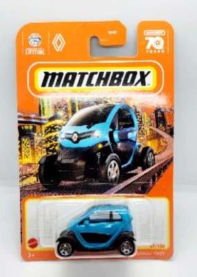 Matchbox Renault Twizy UTV Blue Toy Car New In Package Mattel  - Image 1 of 2