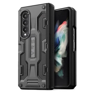 Pour Samsung Galaxy Z étui pliable 3 VRS® [Terra Guard] protection de charnière semi-auto - Photo 1 sur 27