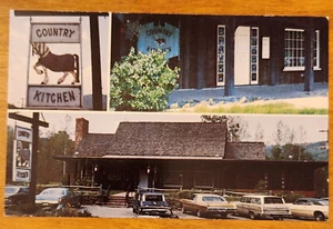 Landküche Restaurant West Brattleboro VT Vermont Postkarte PC 1960er - Bild 1 von 1