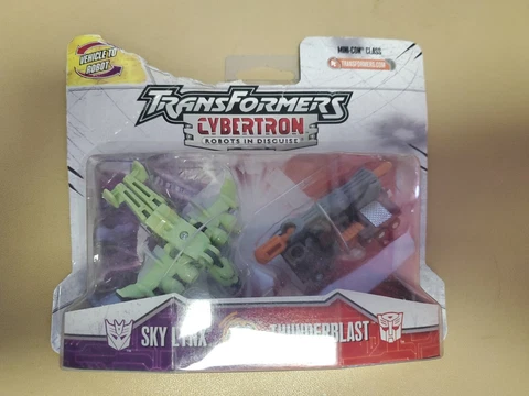 Hasbro Transformers Cybertron Robots in Disguise Sky Lynx vs Thunderblast 12b6 Cover