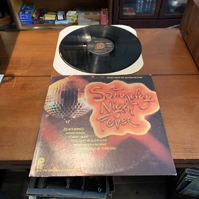 Saturday Night Fever Music From The Motion Picture LP 1978 Original Vinyl - Image 1 of 4