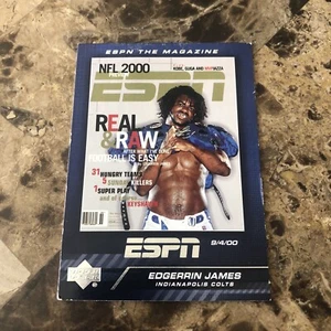 2005 Upper Deck ESPN Magazine Covers Colts Football Card #TM19 Edgerrin James - Picture 1 of 2