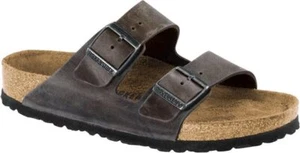 Birkenstock 1027026 Arizona Sandalen Oleated Leder Iron (39-44) - Bild 1 von 1