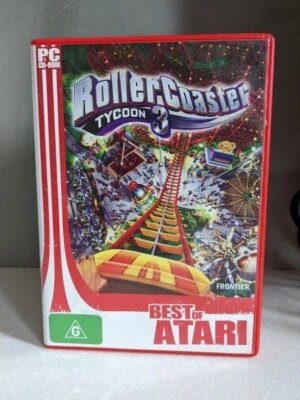 RollerCoaster Tycoon 3 (Best of Atari) for Windows PC - Tested & Working - Image 1 of 4