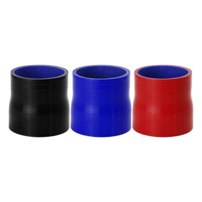 2.75" to 3" ID 70mm-76mm Flexible Silicone Reducer Hose Coupler - Image 1 of 4