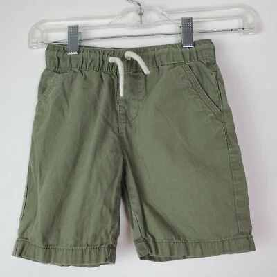 Epic Threads Boys Army Green 100% Cotton Pull On Shorts Size 5 - Image 1 of 4