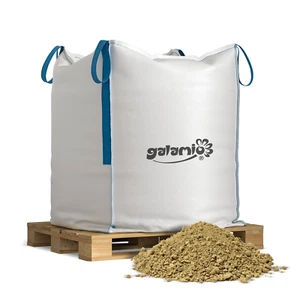 BigBag 500 kg Wegedecke gelb 1–5 mm – Deckschicht | Wegebau Gehweg Palette - Bild 1 von 10