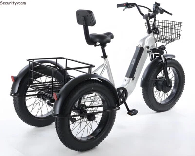 20-Zoll-Elektro-Dreirad 500W elektrisches Lastendreirad aus Aluminiumlegierung - Bild 1 von 4