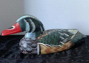 Pico corazón pato pintado vintage - Imagen 1 de 10