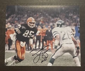 Dave Logan Autograph Signed Cleveland Browns 8x10 Photo Kardiac Kids - Picture 1 of 1