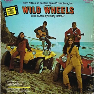 WILD WHEELS EE. UU. RCA LP_banda sonora original PSYCHSPLOITATION como nueva - Imagen 1 de 3