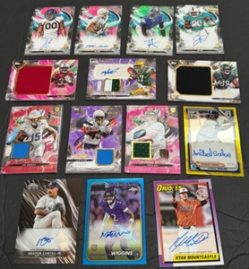 LOT OF 73 PANINI RPA - AUTO - PATCH AUTO - UNOPENED CARDS - RC- HOF -SERIAL #'D - Picture 1 of 15