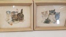 Set Of Vintage Cat Pictures
