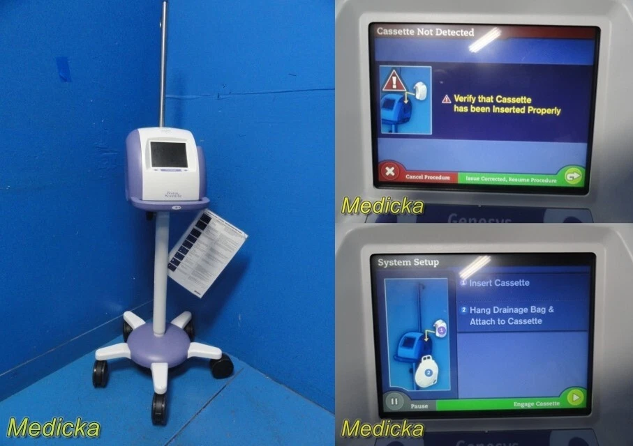 BS Genesys HTA 2019 sistema (ablación térmica histeroscópica) consola con carro ~ 32235 Foto 1 de 4