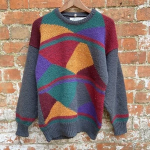 Vintage Heritage Irish Knit Jumper Men’s Medium Intarsia Hand Knitted Ireland - Picture 1 of 7