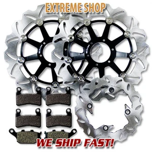 Honda FR+R High Performance Brake Disc Rotor + Pads CBR 600 F4 (1999-2000) - Picture 1 of 2