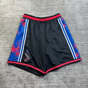 Nike DNA Shorts Mens Large Black Blue Dri-FIT Basketball Shorts - Picture 1 of 8