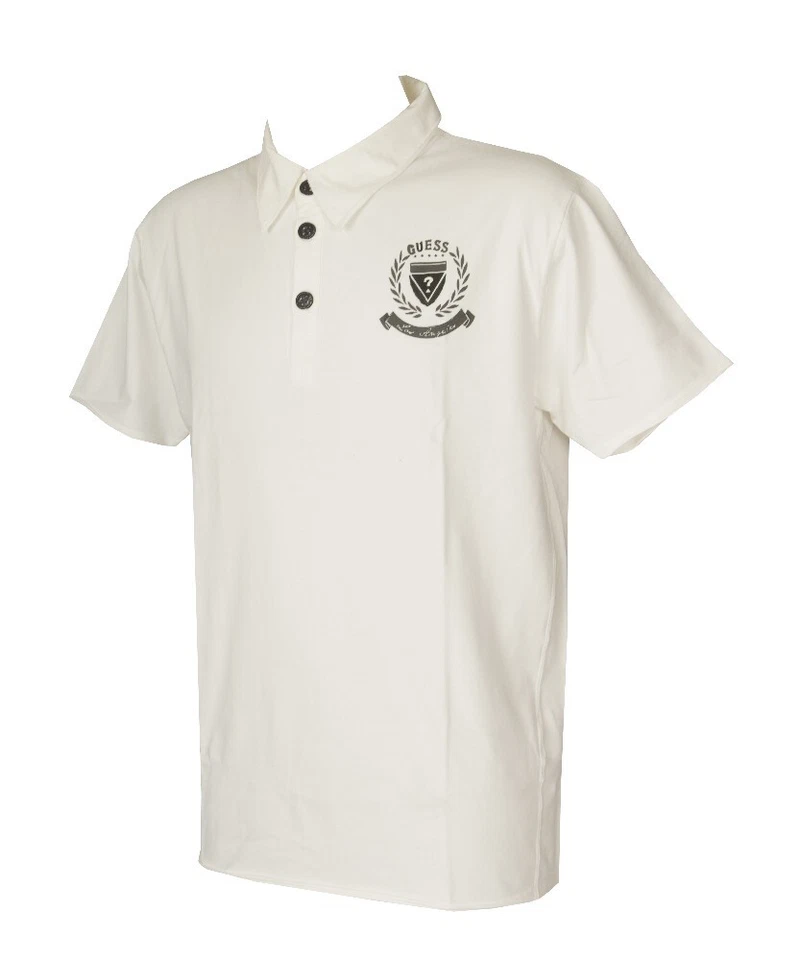 Polo uomo manica corta con colletto e bottoni maglietta GUESS articolo FH3U2E JE - Immagine 1 di 1