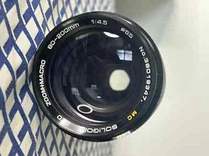 SOLIGOR 80-200mm F4.5 Multicoated Zoom+Macro C/D Auto Lens MINOLTA M/MC/MD Mount - Picture 1 of 3