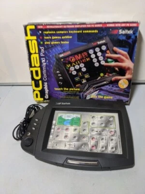 Saitek PC Dash Graphic Command Pad Gamepad Classic Collectors RARE - Image 1 of 4