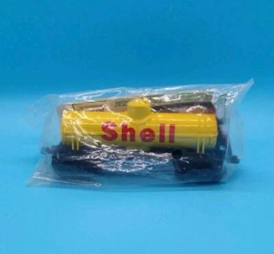 Atlas Shell 1995 petróleo gasolina promoción HO diecast amarillo petrolero logotipo tren nuevo Foto 1 de 4