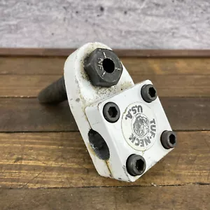 Tuf Neck Stem Pro Model PARTS White Old School BMX OG 80s Round Corner USA Neck - Picture 1 of 12